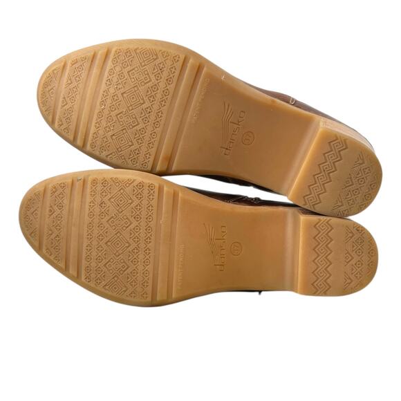 DANSKO Harlene Leather Boot 2.25" Heel Slip-On Women’s Size EU 37 = US 6.5–7 - Picture 13 of 16